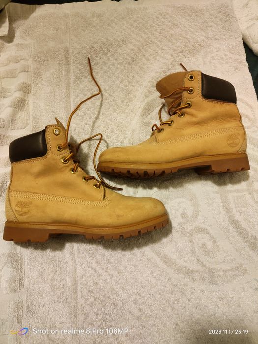 Ghete piele timberland 39