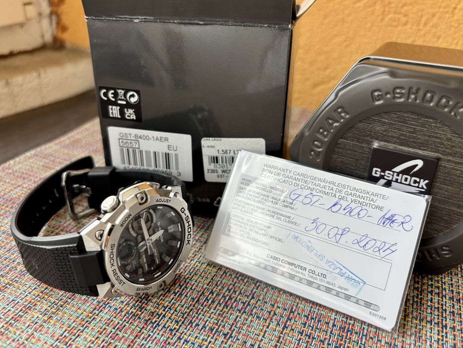 Vand/Schimb Casio G-Shock GST B400-1AER Bluetooth Solar