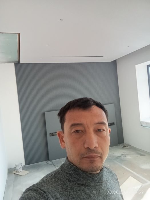 Кафель терувчи  уста . Хизмати . Шпаклёвка краски гул обои ишларини ба