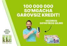 Garovsiz kredit!