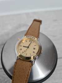 Ceas Lux Dama Gucci Mondiale Dual Time Quartz 1980 Vintage Rar