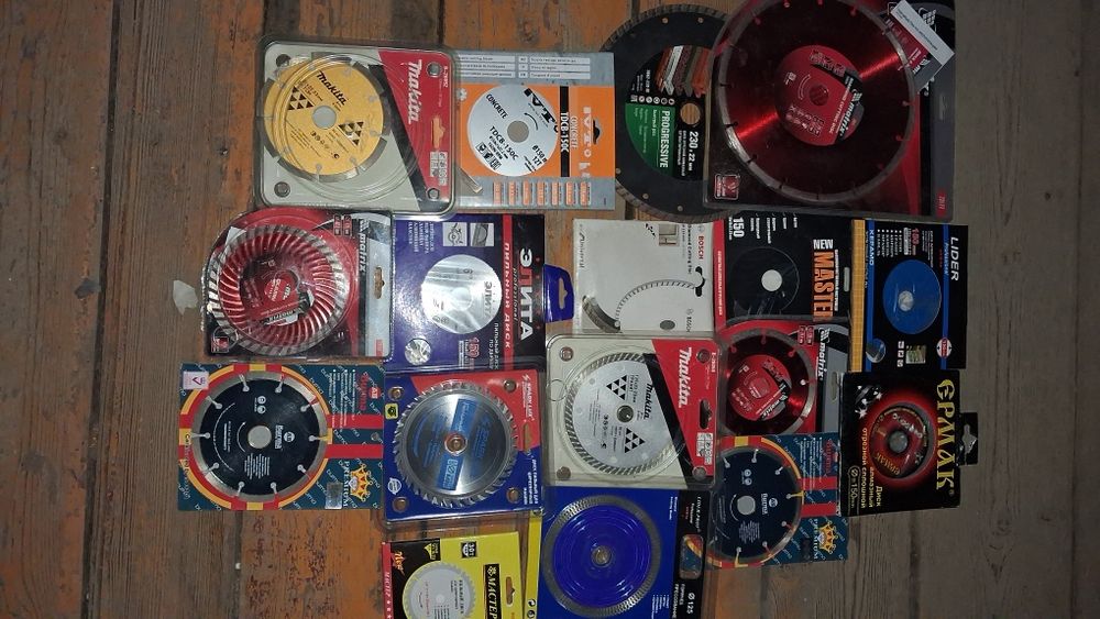 Продам  диски по бетону, дереву, железу, цветному металлу