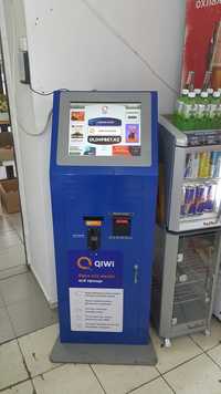 Платежный терминал киви qiwi с местом
