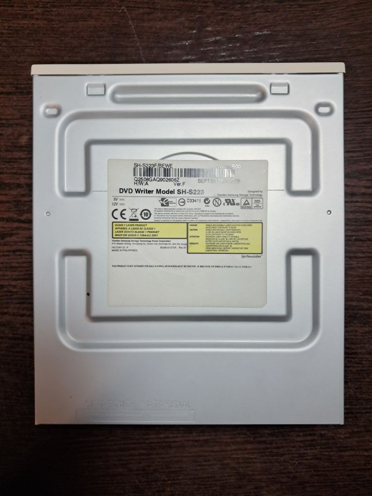 Дисковод Samsung Super WriteMaster Speed Plus DVD Writer SH-S223