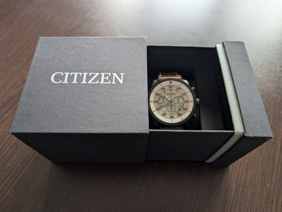 Ceas barbatesc analog Citizen Eco-Drive