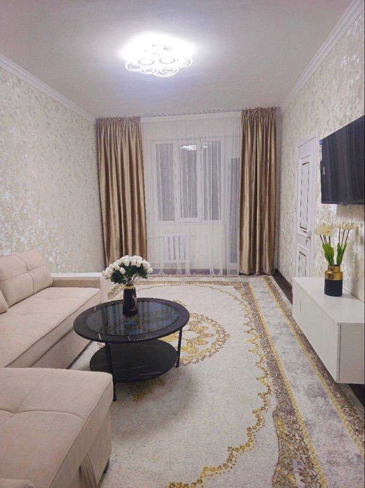 Чиланзар - 12кв 2/3/4, с евроремонтом, мебелью и техникой 1,5х3