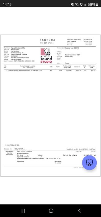 Vand Eurolite led TMH BAR S120