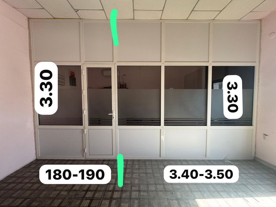 Витраж бу двер окна