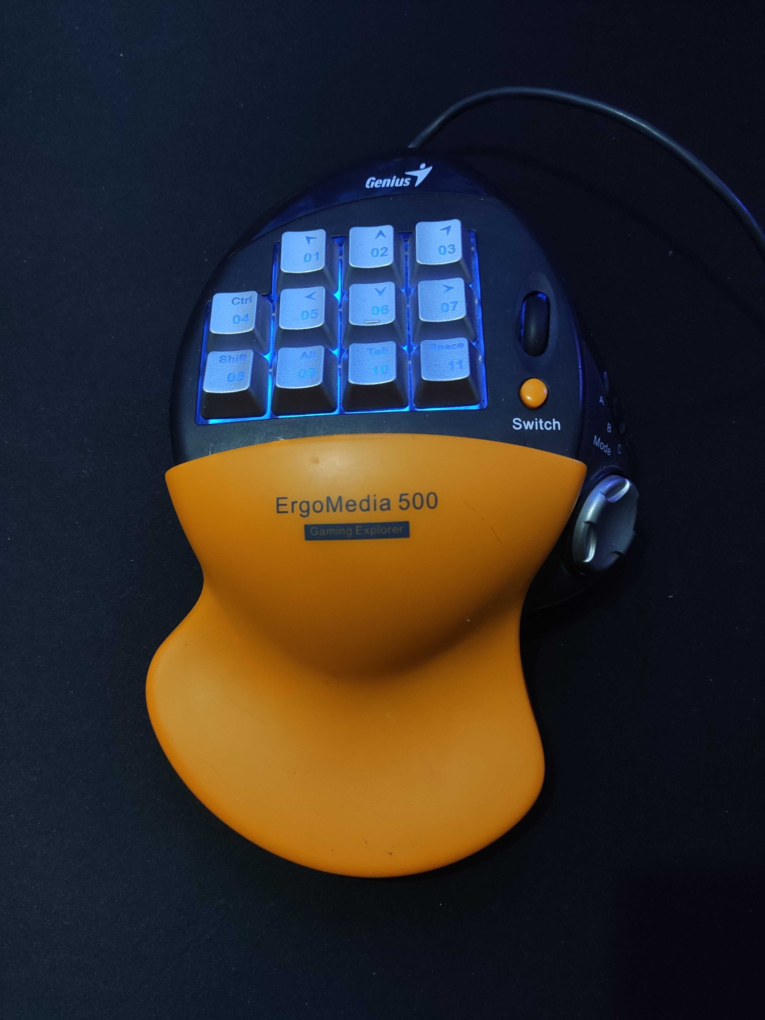 Геймерской клавиатуры Genius ErgoMedia 500