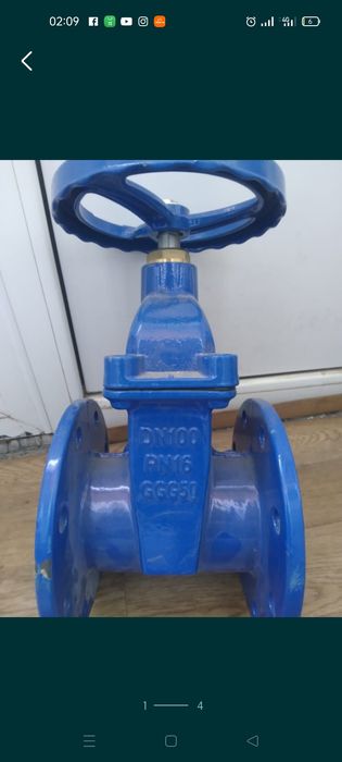 Задвижка 100 для водоснабжения и отопления и отопления и отопления