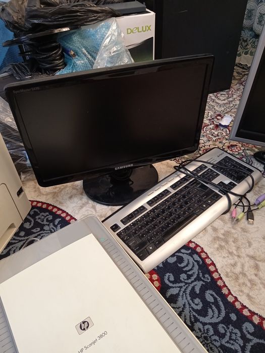 Компьютер принтер сканер сотилади хаммаси биргаликда офисга  керакли