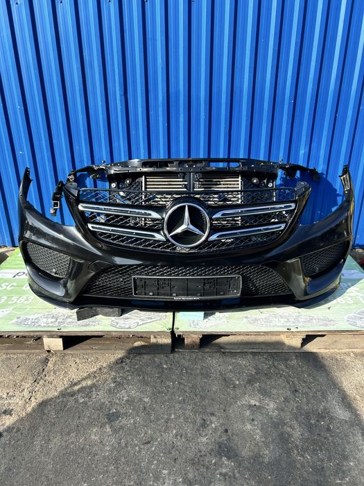 Bară față completă , trager complet echipat , faruri Mercedes GLE 2017