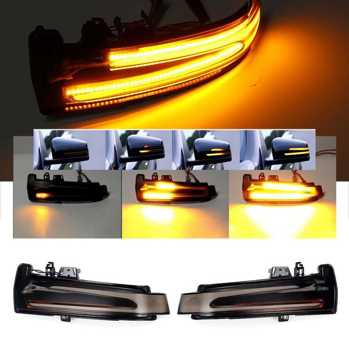 Динамични LED Мигачи за Mercedes W204, W212, W221, W218, X204 и други