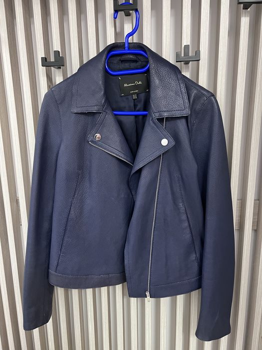 Geaca de piele Massimo Dutti