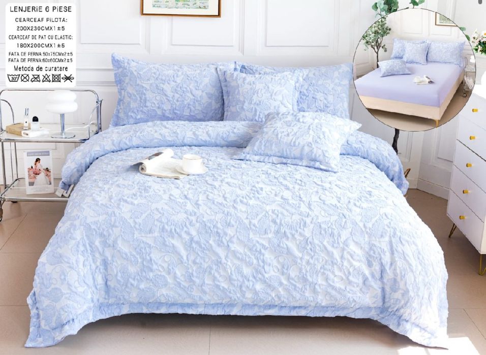 Lenjerii 6 piese bumbac