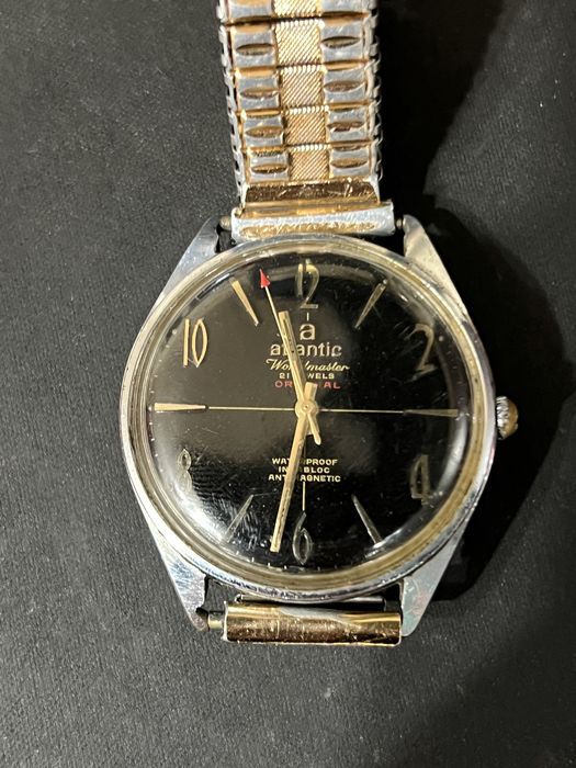 Ceas Atlantic Worldmaster 21 jewels original perfect functional