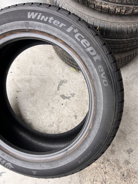2 anvelope iarna 215/55/17 , Hankook , 7.6 mm