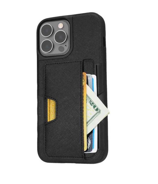 2 carcase cu portofel iPhone 13 Pro Max