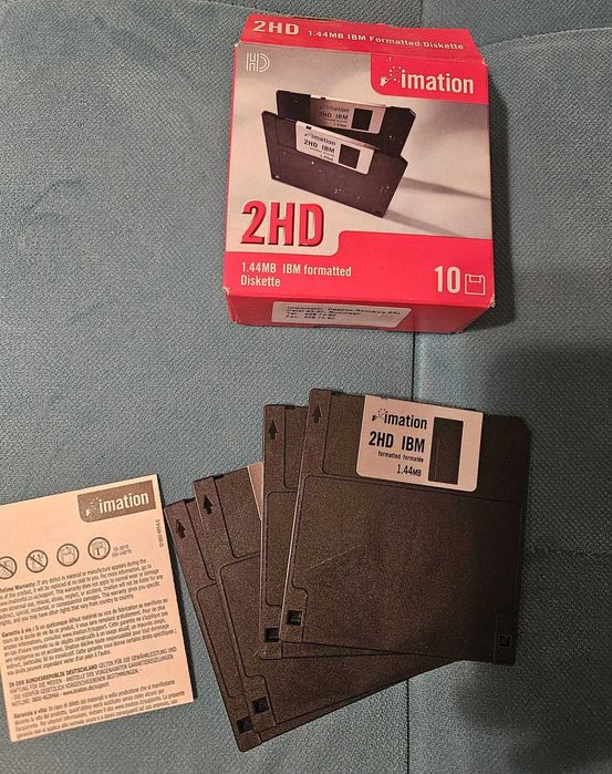 Dicheta dischete floppy si CD blanc