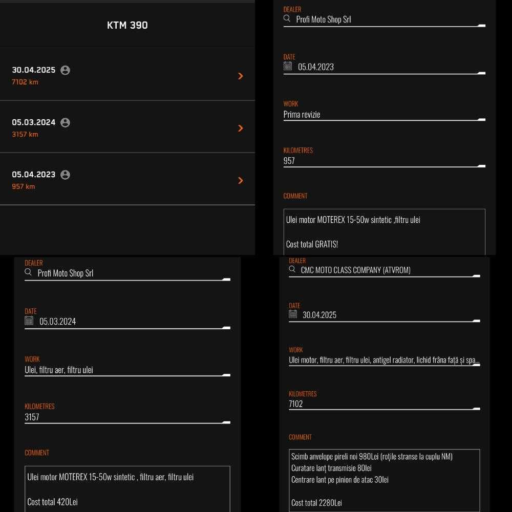 KTM 390 Adventure 2022 (înmatriculată in 2023)