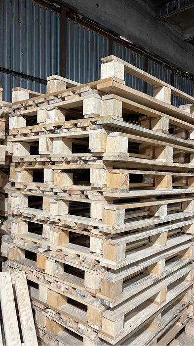 Продажа НОВЫХ деревянных поддонов 120/80 ЕВРО, 120/100 Американки