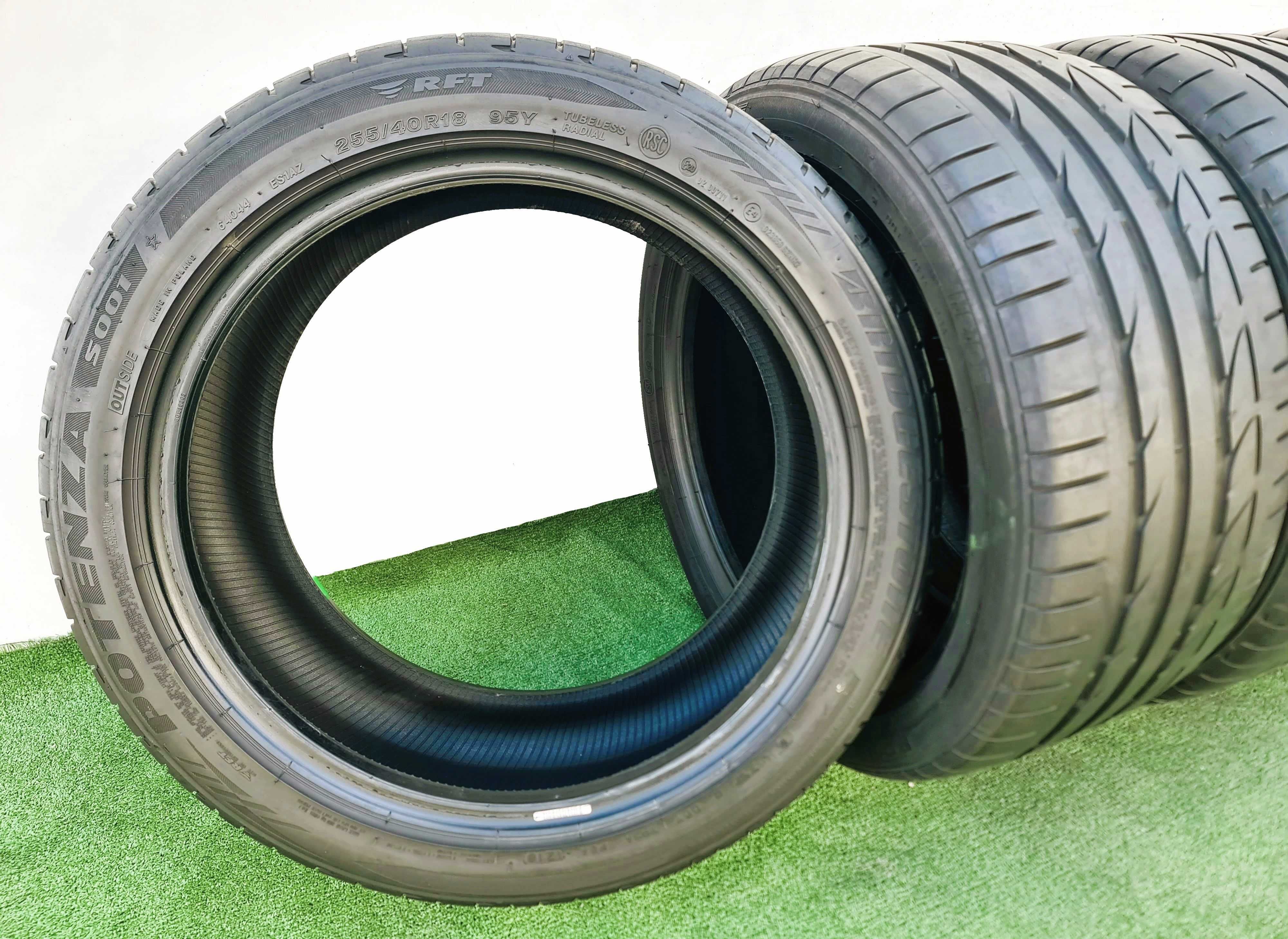 4бр. 255/40/18 BRIDGESTONE Potenza RFT- летни