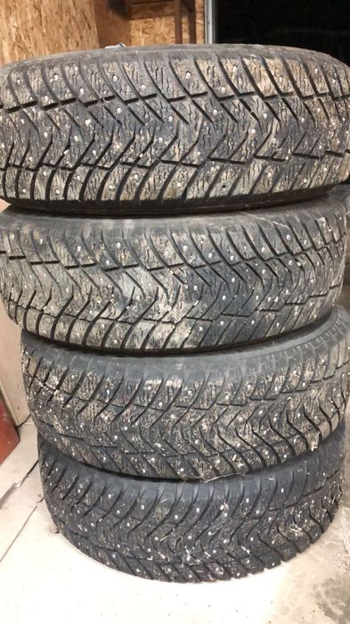 Комплект зимней резины на железных дисках