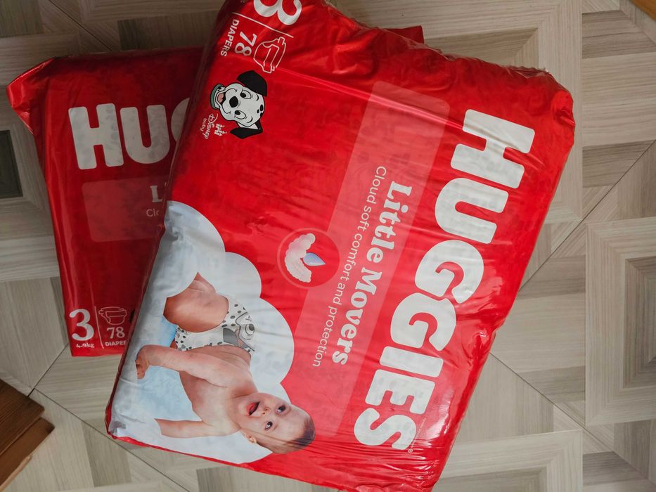 Памперси Huggies!