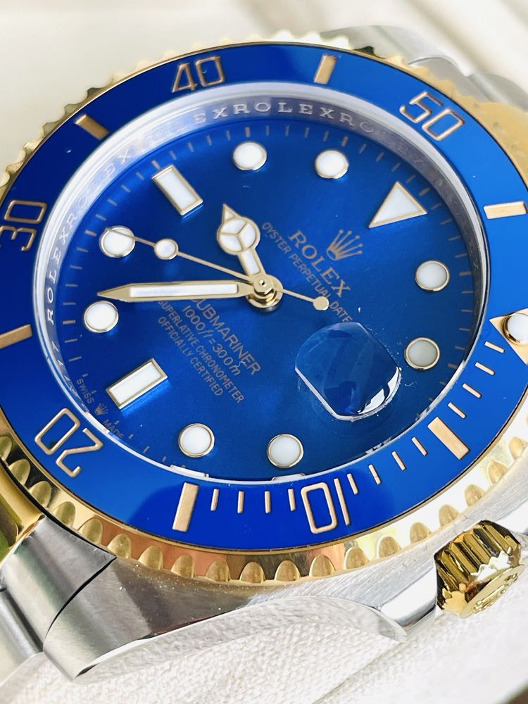 Rolex Submariner Gold Blue 116613N | Automatic Garantie