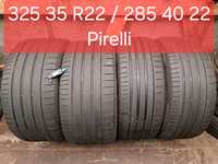 Set anvelope 325/35 R22 cu 285/40 R22 pirelli