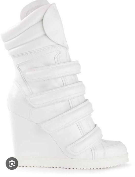 Dsquared2 оригинални дамски високи кецове от естествена кожа