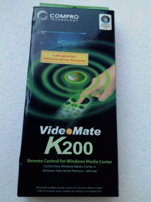 Telecomanda-Telecomenzi- Compro VideoMate K200_pt Windows Media Center