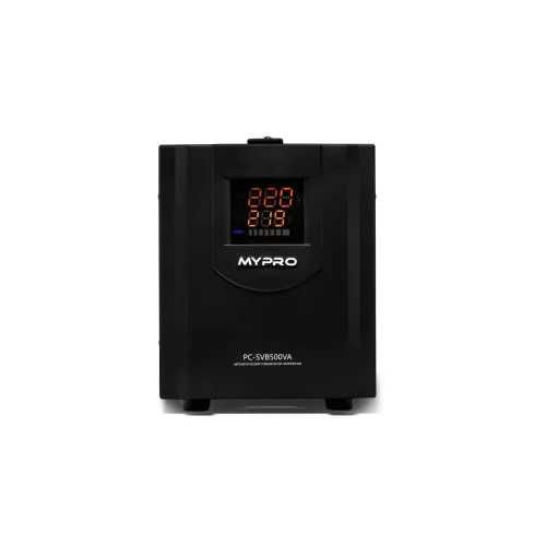 Стабилизатор напряжения переносной реленый AVR MYPRO SVB500va