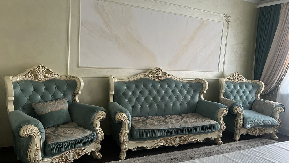 Диван и два кресло франсузкая расскладушка