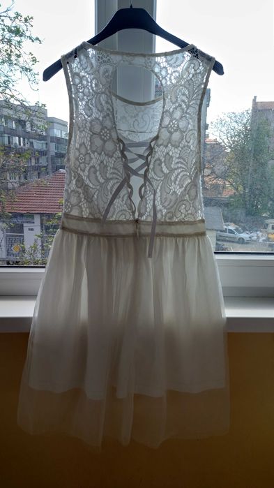 РОКЛЯ детска дантела/мрежа/трико