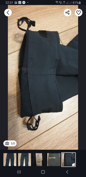 Pantaloni dama ptr. drumetie Quechua