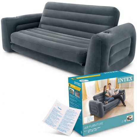 Оригинальный INTEX Надувной диван (224×203×66). БЕСПЛАТНО доставка.