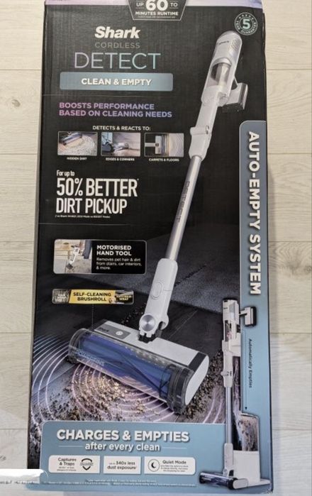 Aspirator Shark Cordless Detect Clean&Empty