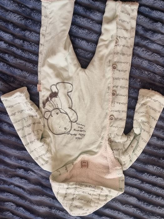 Зимен пухкав гащеризон размер 74