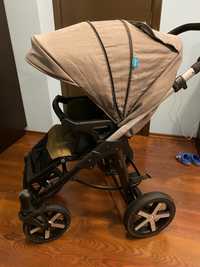 Бебешка количка Baby Design Husky 2 в 1 плюс кош за кола