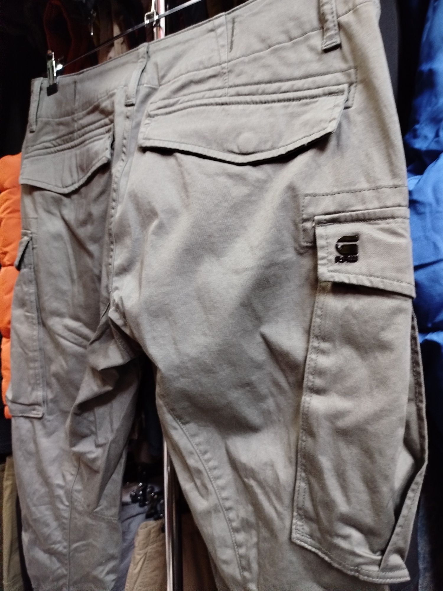 Оригинален карго панталон G-Star Raw Cargo 3D Tapered нов мъжки