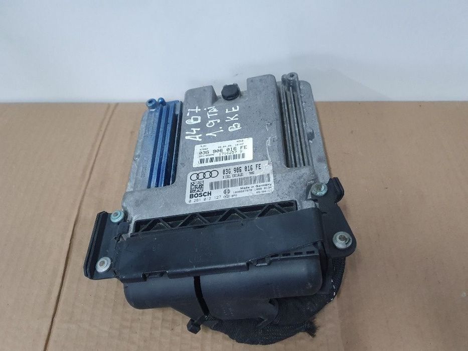 Calculator ECU motor AUDI A4 II 8E2, B6 2000 - 2005 1.9 TDI BKE BOSCH 0281012127  03G906016FE