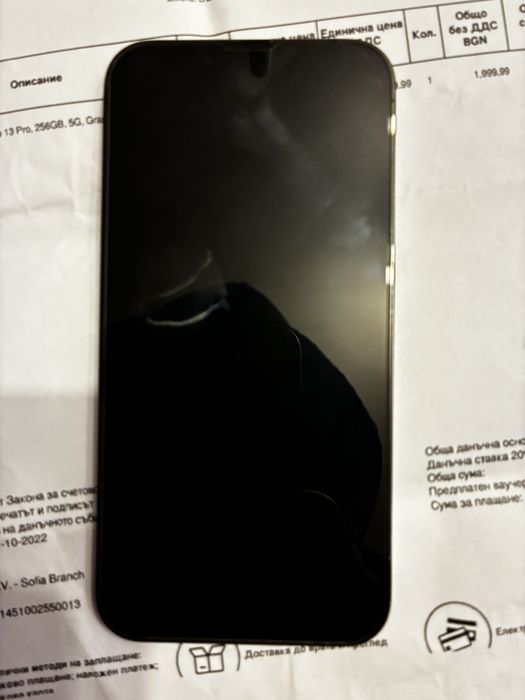Iphone 13 pro 256GB Graphite