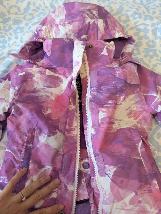 Детско ски яке за момиче 2 - 3 г. 98 см Mountain Warehouse