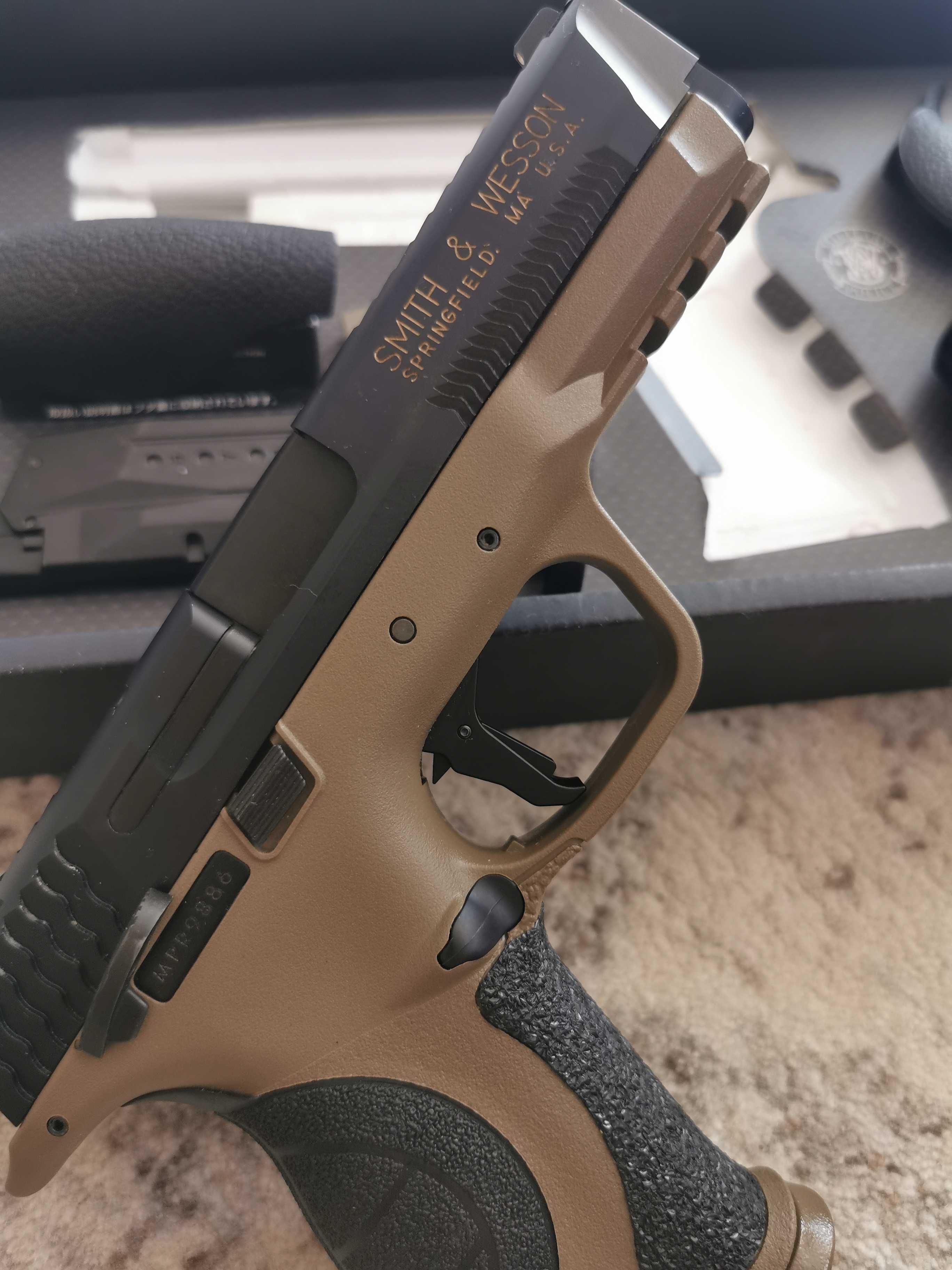 Airsoft Еърсофт S&W M&P9 GUCCI ъпгрейд