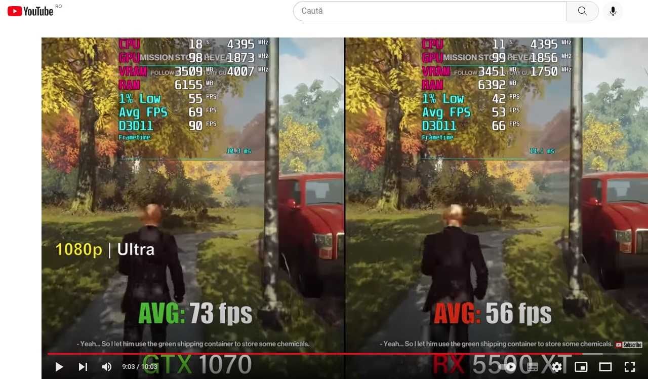 Placa video  AMD  RX 5500 XT PULSE de 8 gb ddr6 -Idem gtx 1070