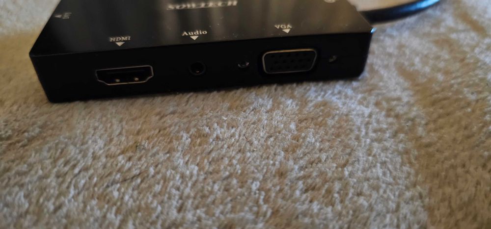 adaptor mini display port 4in1 dvi HDMI audio vga