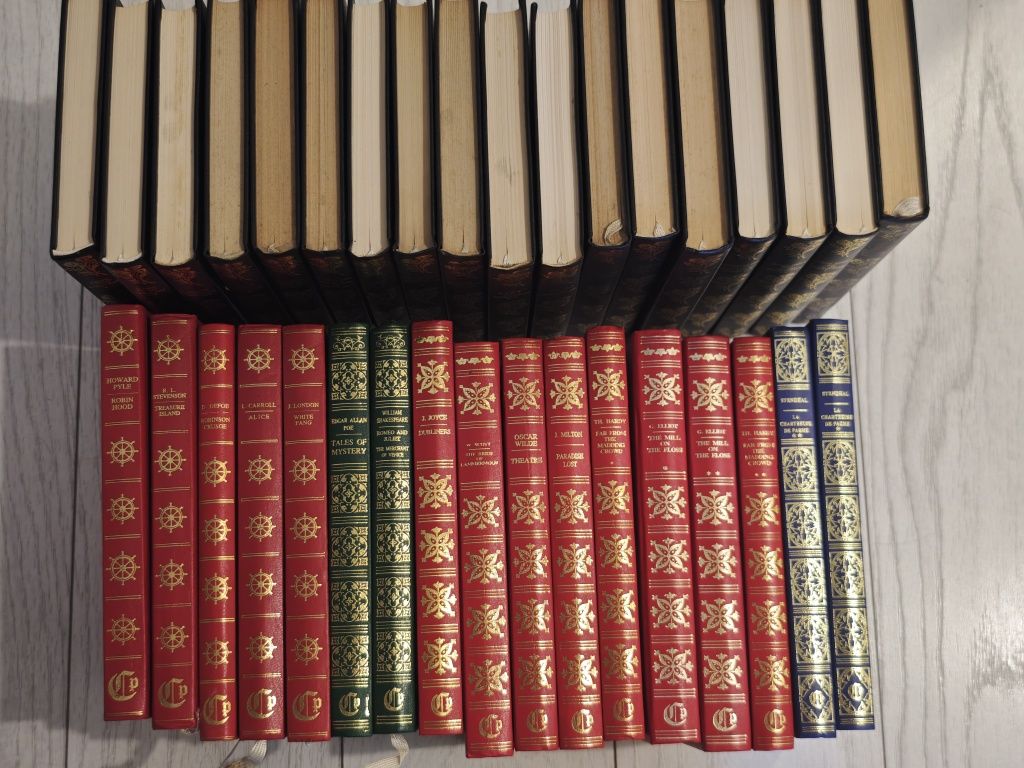 Colecție Mari clasici, Engleza, Prietenii Cartii, Cartonate, 39 vol, L