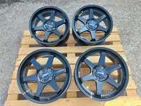 16 4x100 Rays T37 Volk Racing Opel Honda Suzuki Bmw e30 vw Golf Black