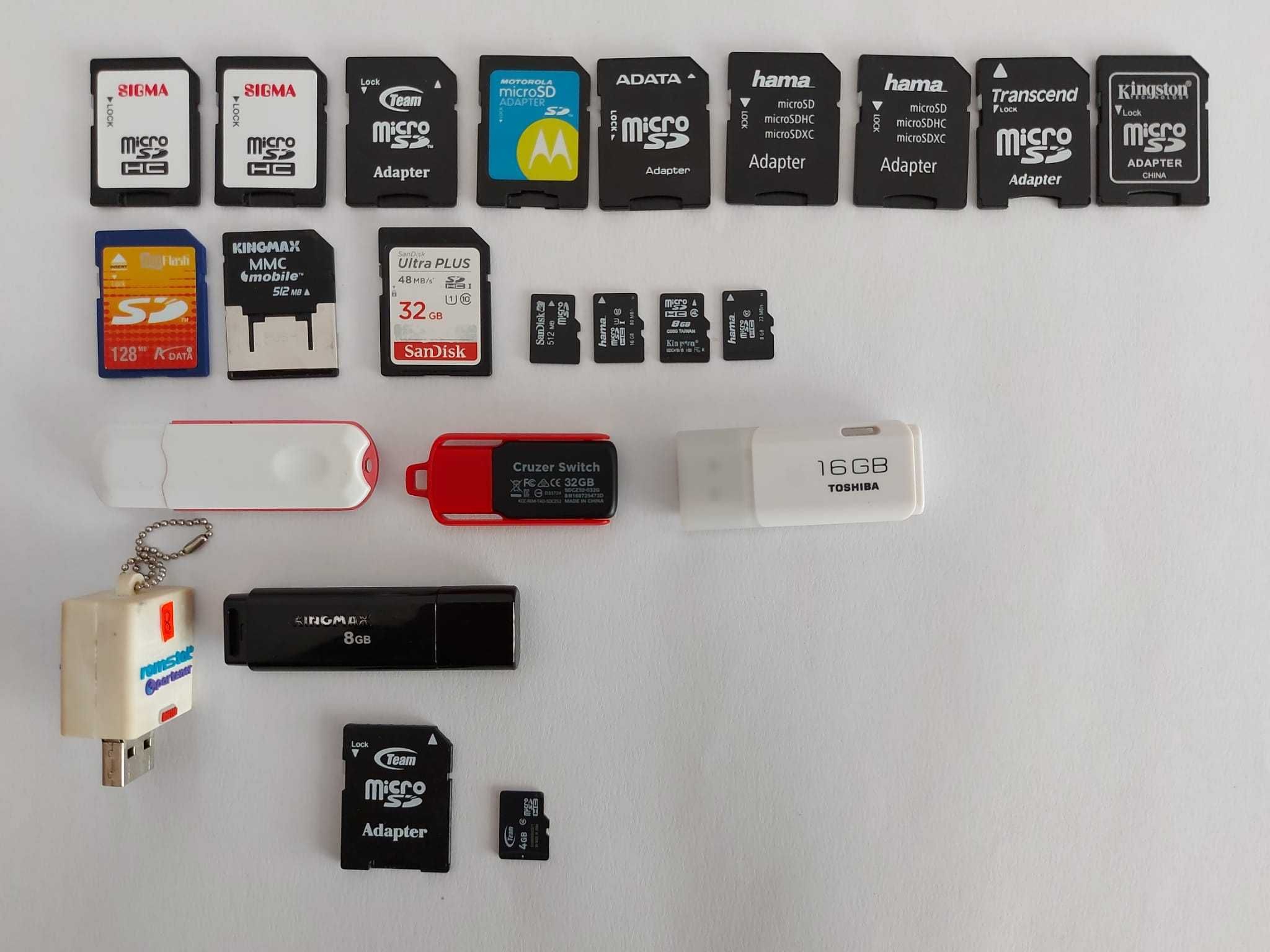 Carduri de memorie, SD, microSd, stick memorie, card soft navigatie